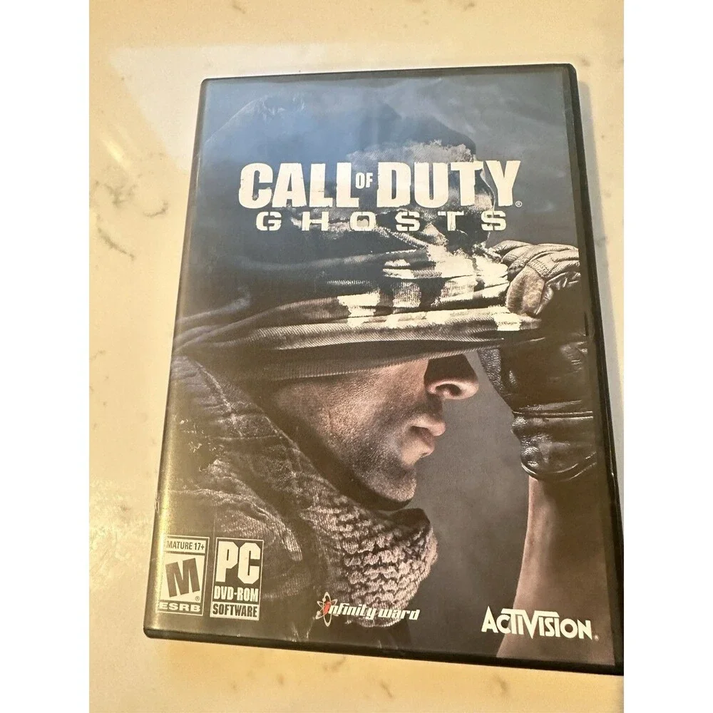 Call of Duty Ghosts (2013) PC Game, Complete 4 Discs Key Code Activation